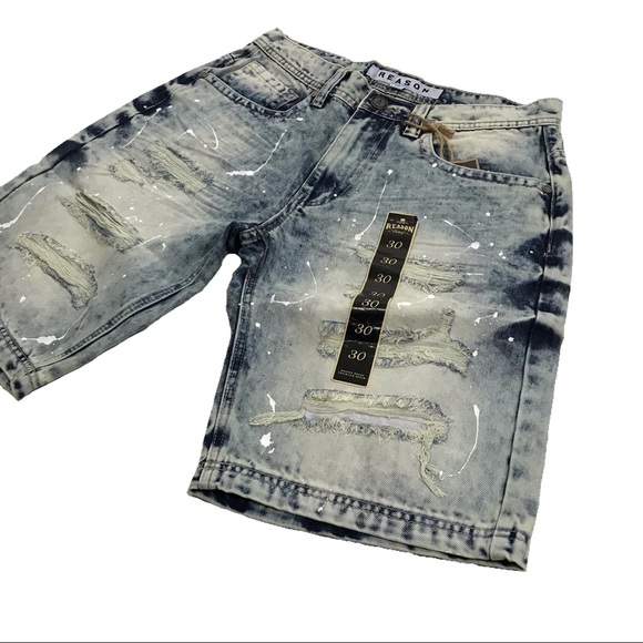 Men’s Reason jean shorts. Sizes 30, and 36. - Picture 2 of 3